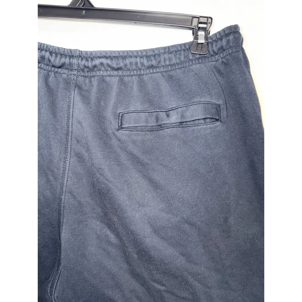 Nike Mens Club Fleece Shorts Black Embroidered Logo AR2375-010 L